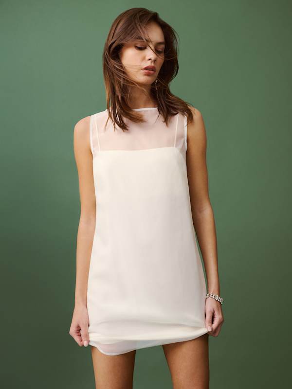 Vina Dress - White